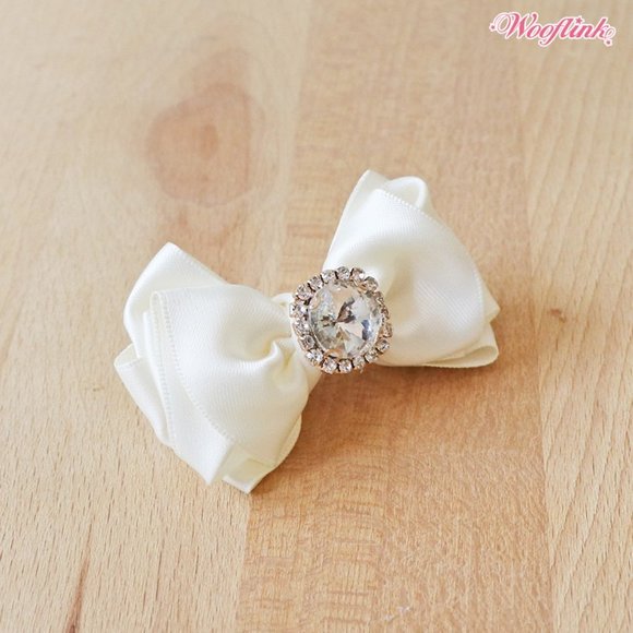 Forever Yours Doggie Hairclip by Wooflink - Set of 2 - 1 Each Color - Picture 2 of 4